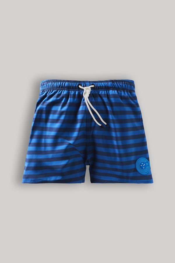 Short Praia listrado crz